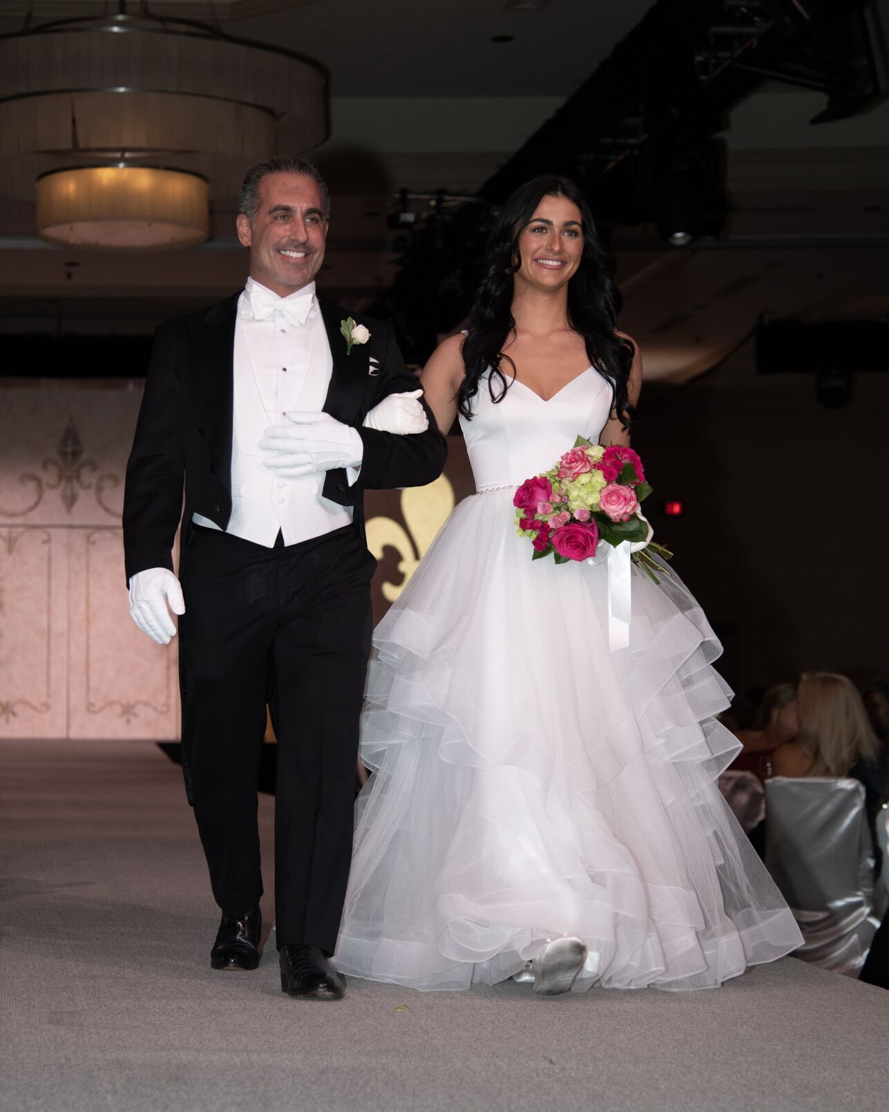 Mr. Douglas Gerard Sansone, with Miss Isabella Marie Sansone